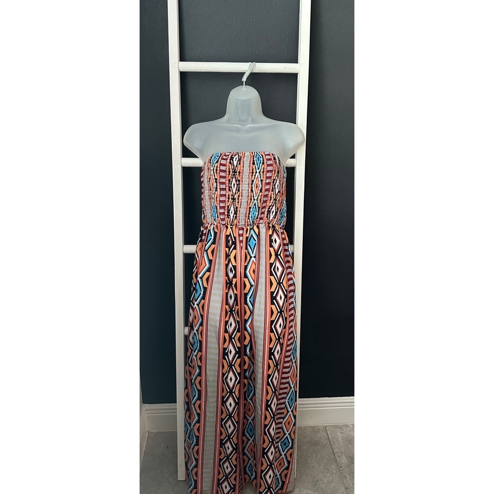 Vacation Maxi Tube Top Dress